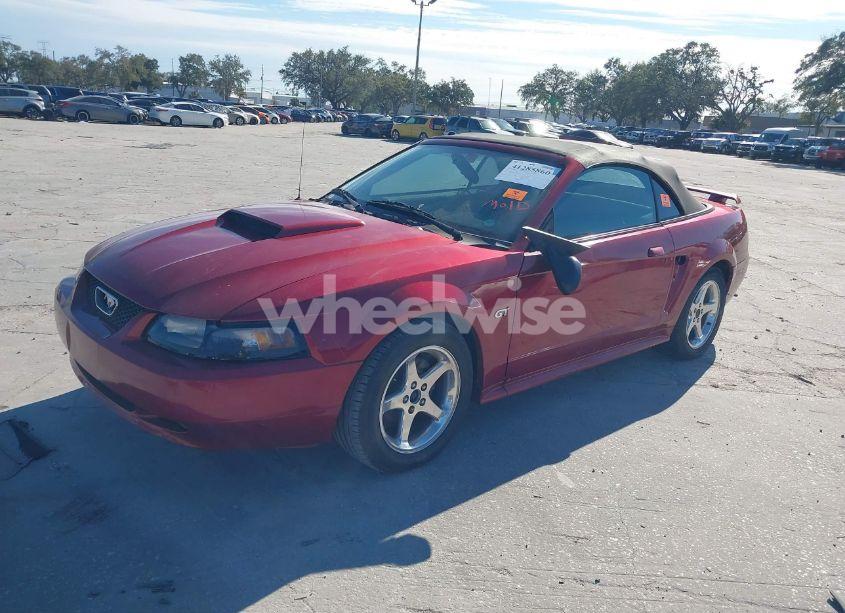 Photo 2 of 2003 Ford Mustang GT (VIN 1FAFP45X03F307520)