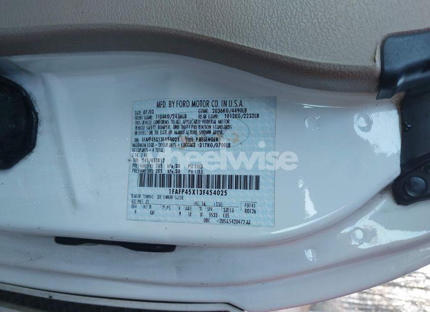 Photo 9 of 2003 Ford Mustang GT (VIN 1FAFP45X13F454025)