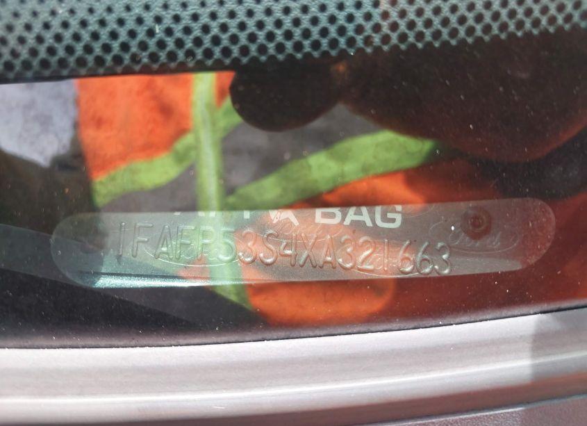 Photo 9 of 1999 Ford Taurus SE/SE-NE (VIN 1FAFP53S4XA321663)