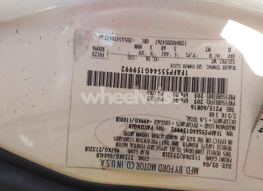 Photo 9 of 2004 Ford Taurus SES (VIN 1FAFP55S44G159992)