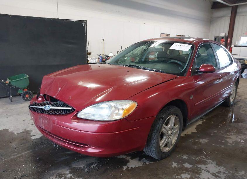 Photo 2 of 2002 Ford Taurus SEL (VIN 1FAFP56S12G124581)