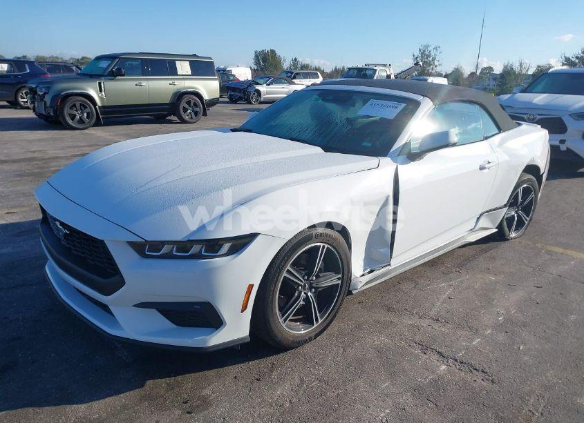 Photo 2 of 2024 Ford Mustang ECOBOOST PREMIUM (VIN 1FAGP8UH1R5114314)