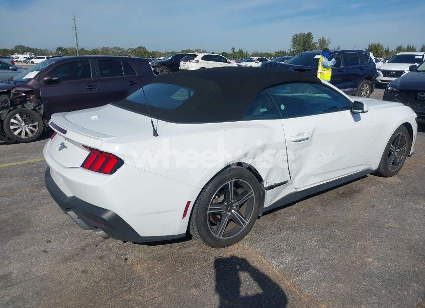 Photo 4 of 2024 Ford Mustang ECOBOOST PREMIUM (VIN 1FAGP8UH1R5124762)