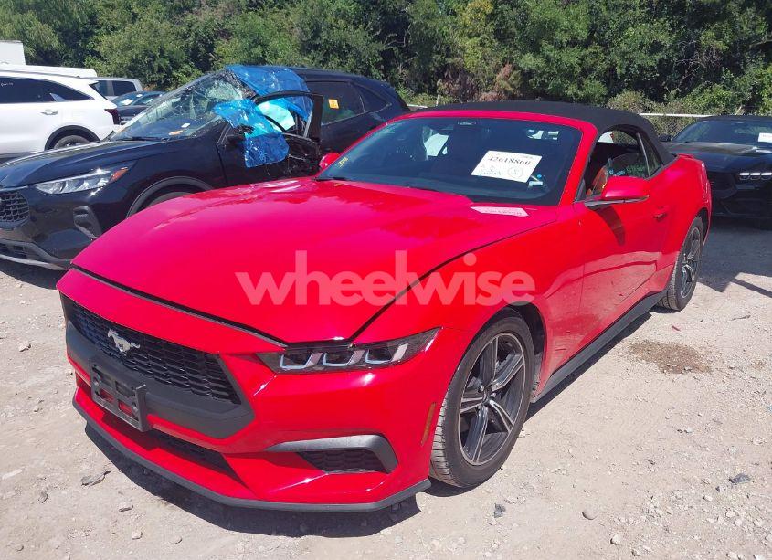 Photo 2 of 2024 Ford Mustang ECOBOOST PREMIUM (VIN 1FAGP8UH2R5130814)