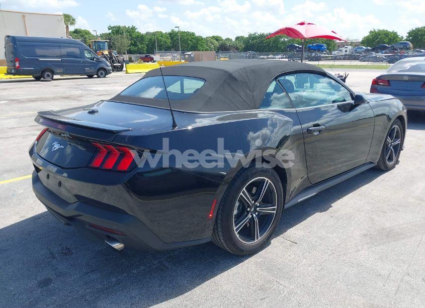 Photo 4 of 2025 Ford Mustang ECOBOOST PREMIUM (VIN 1FAGP8UH2S5105661)