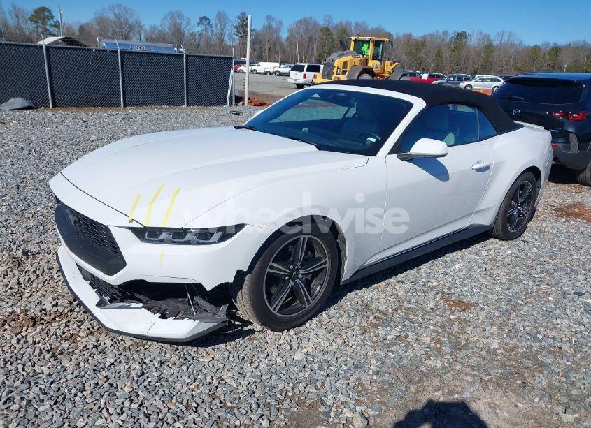 Photo 2 of 2024 Ford Mustang ECOBOOST PREMIUM (VIN 1FAGP8UH4R5130507)