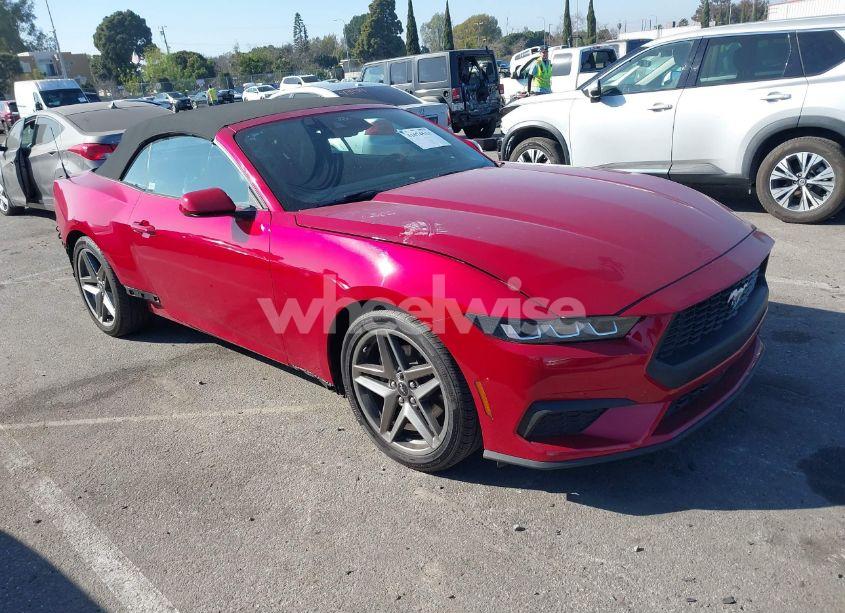 2024 Ford Mustang ECOBOOST (VIN 1FAGP8UH4R5136744) main photo