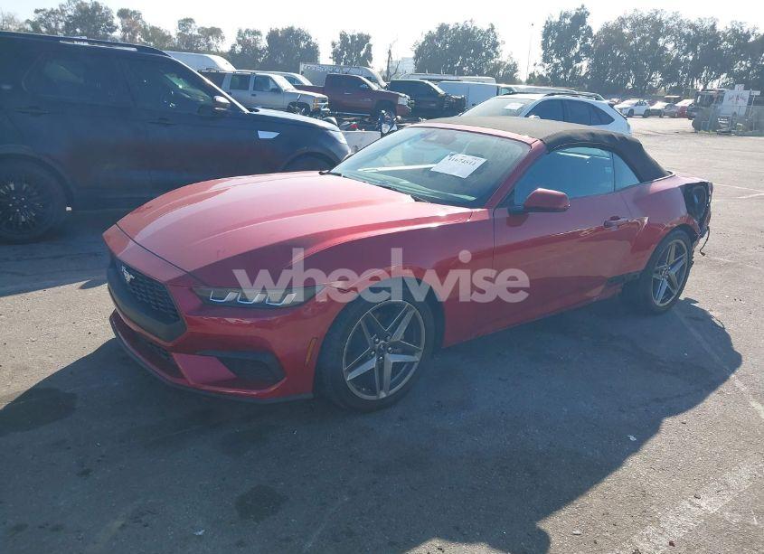 Photo 2 of 2024 Ford Mustang ECOBOOST (VIN 1FAGP8UH4R5136744)