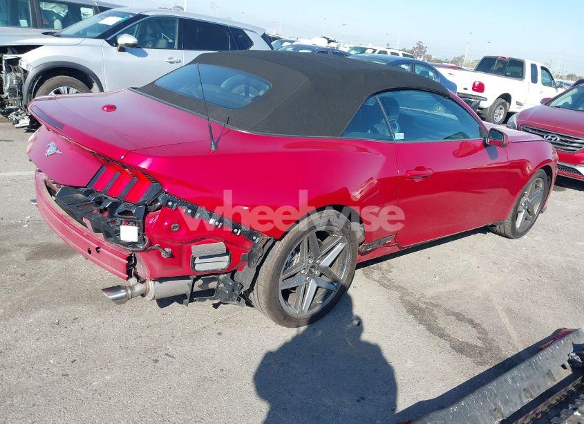 Photo 4 of 2024 Ford Mustang ECOBOOST (VIN 1FAGP8UH4R5136744)