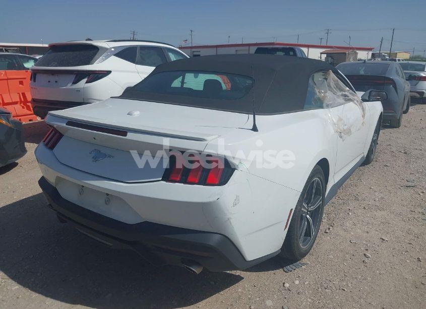 Photo 4 of 2024 Ford Mustang ECOBOOST PREMIUM (VIN 1FAGP8UH5R5120665)