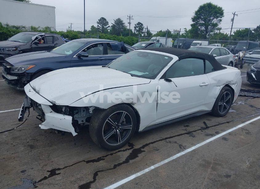 Photo 2 of 2024 Ford Mustang ECOBOOST PREMIUM (VIN 1FAGP8UH6R5126278)