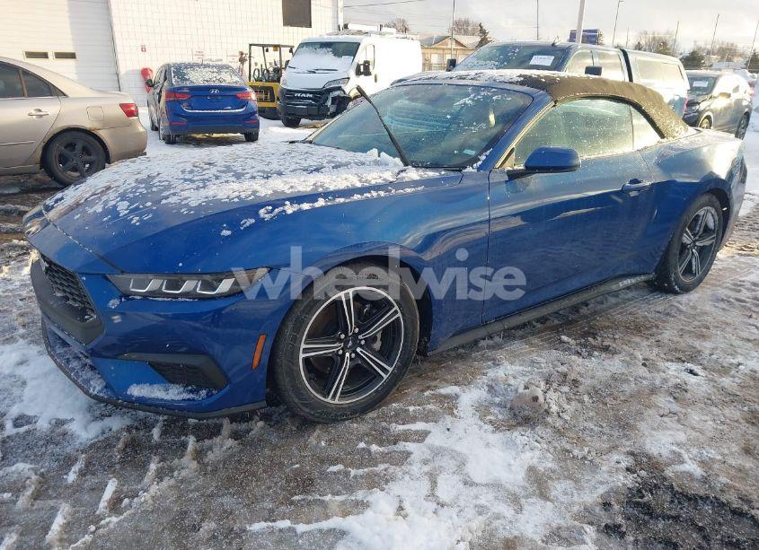 Photo 2 of 2024 Ford Mustang ECOBOOST PREMIUM (VIN 1FAGP8UH8R5120014)
