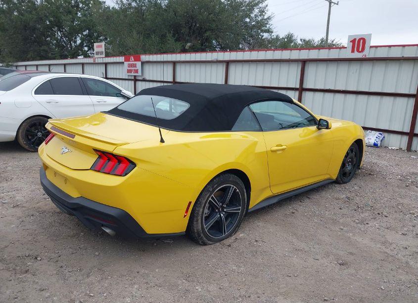 Photo 4 of 2024 Ford Mustang ECOBOOST PREMIUM (VIN 1FAGP8UH9R5123049)