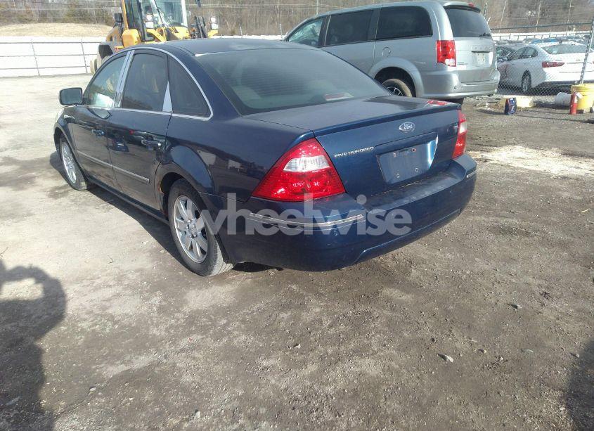 Photo 3 of 2006 Ford Five HUNDRED SEL (VIN 1FAHP24196G134492)