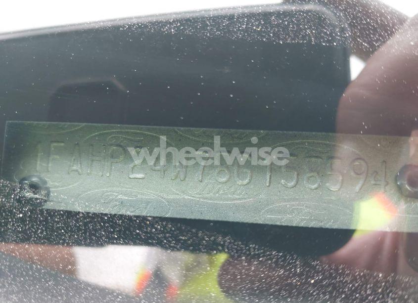 Photo 9 of 2008 Ford Taurus SEL (VIN 1FAHP24W78G158594)