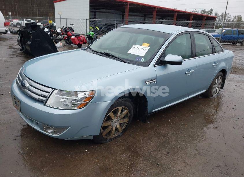Photo 2 of 2008 Ford Taurus SEL (VIN 1FAHP24W98G168172)
