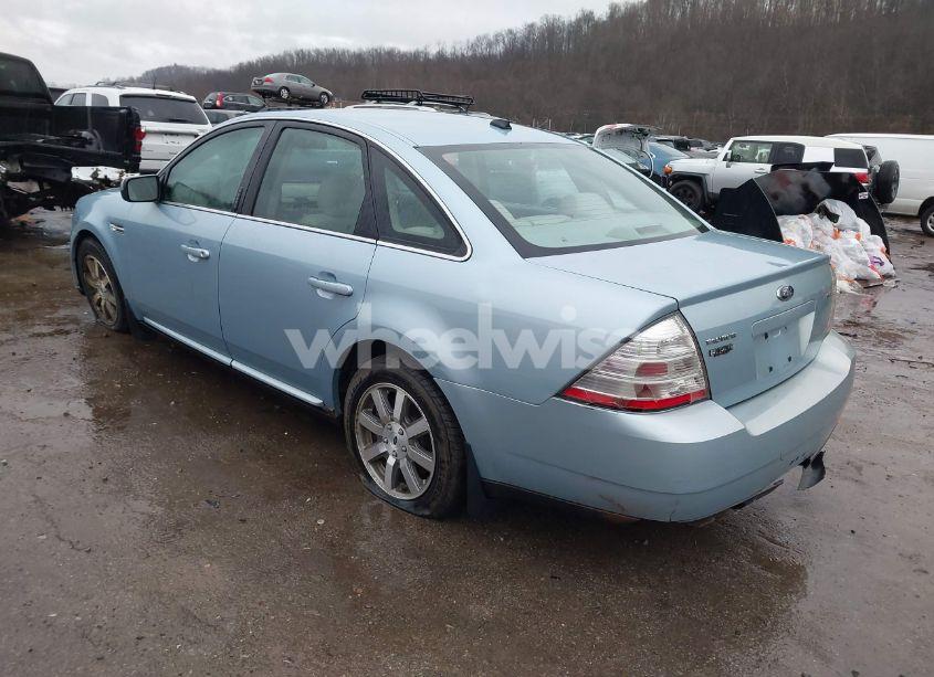 Photo 3 of 2008 Ford Taurus SEL (VIN 1FAHP24W98G168172)