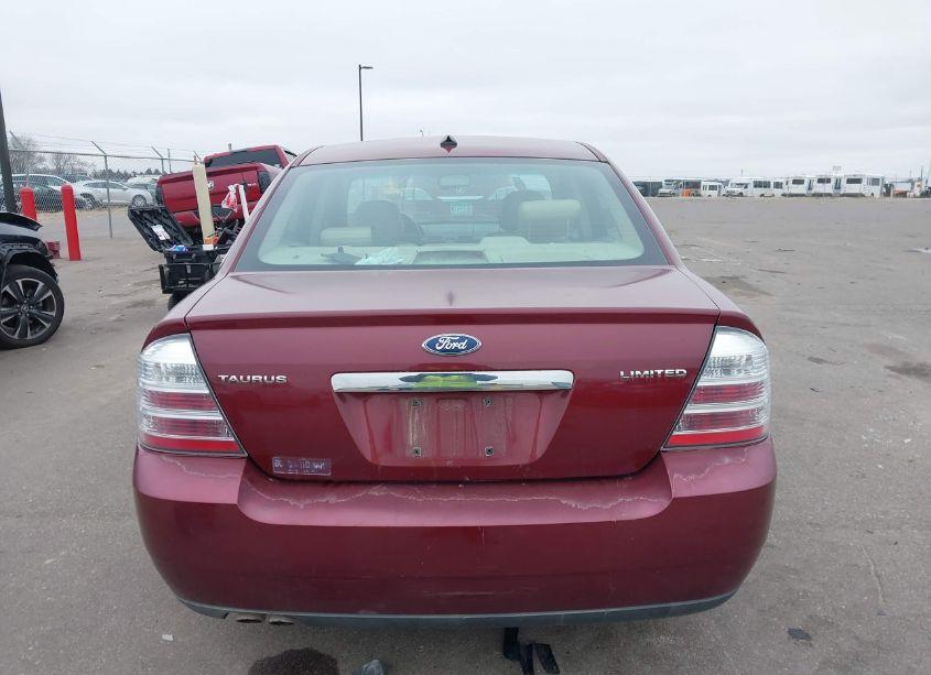 Photo 17 of 2008 Ford Taurus LIMITED (VIN 1FAHP25W68G111104)