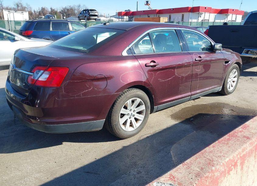 Photo 4 of 2011 Ford Taurus SE (VIN 1FAHP2DW2BG182454)