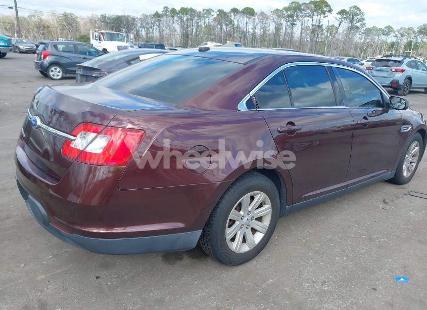 Photo 4 of 2012 Ford Taurus SE (VIN 1FAHP2DW7CG144803)