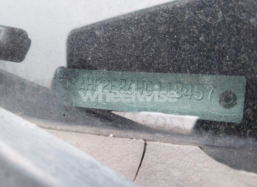 Photo 9 of 2017 Ford Taurus SEL (VIN 1FAHP2E86HG118457)