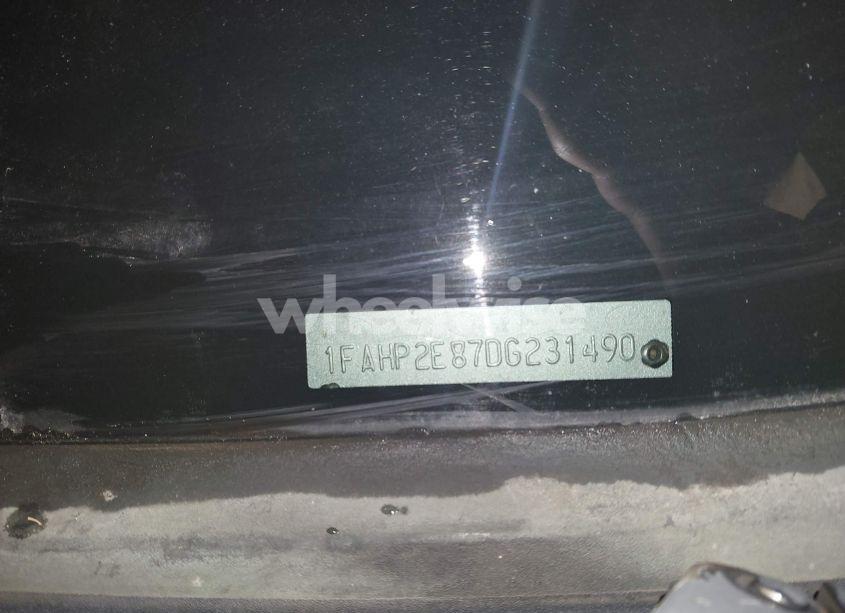 Photo 9 of 2013 Ford Taurus SEL (VIN 1FAHP2E87DG231490)