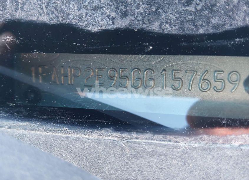 Photo 9 of 2016 Ford Taurus SEL (VIN 1FAHP2E95GG157659)