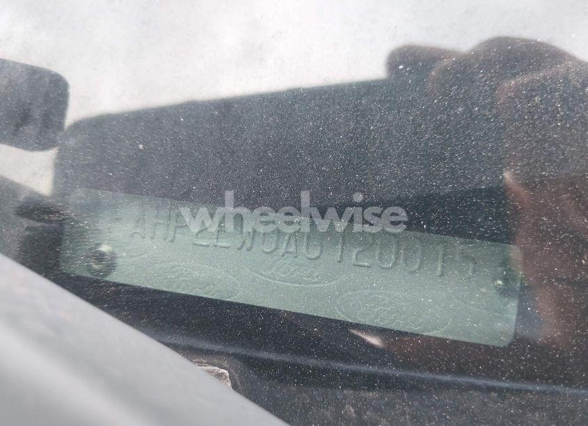 Photo 9 of 2010 Ford Taurus SEL (VIN 1FAHP2EW0AG120015)