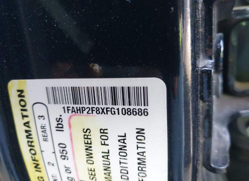 Photo 9 of 2015 Ford Taurus LIMITED (VIN 1FAHP2F8XFG108686)