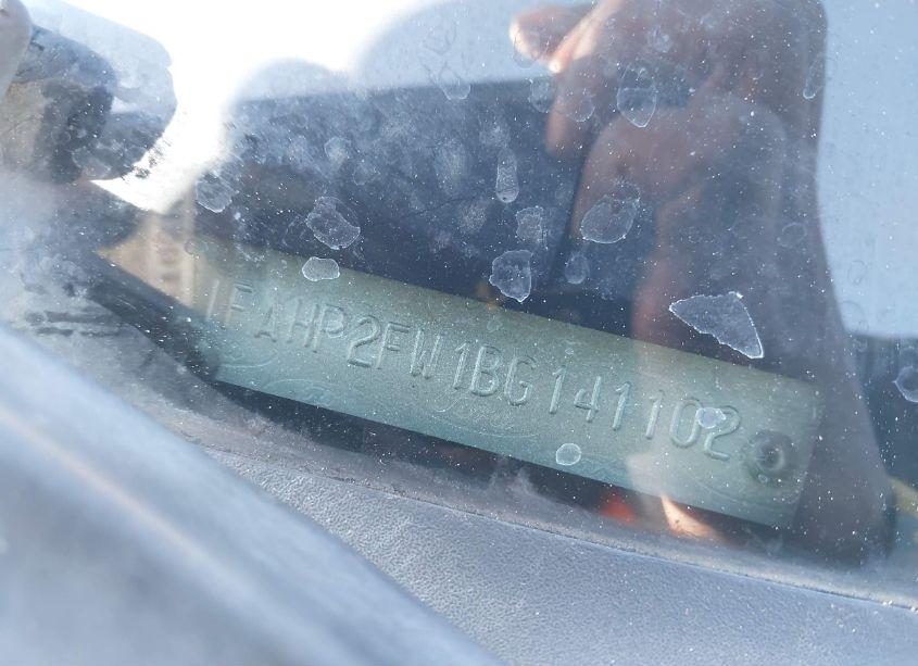 Photo 9 of 2011 Ford Taurus LIMITED (VIN 1FAHP2FW1BG141102)