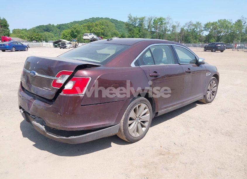 Photo 4 of 2010 Ford Taurus LIMITED (VIN 1FAHP2FW4AG105483)