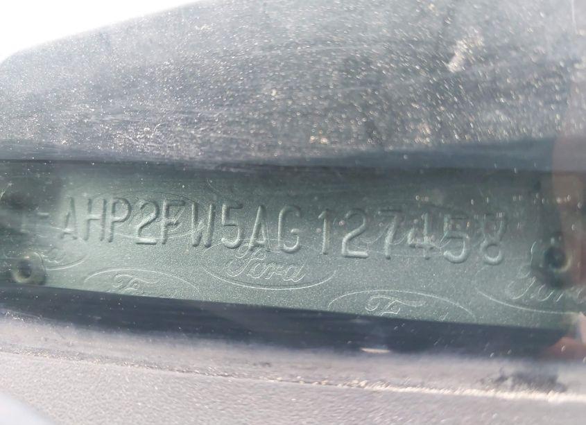 Photo 9 of 2010 Ford Taurus LIMITED (VIN 1FAHP2FW5AG127458)