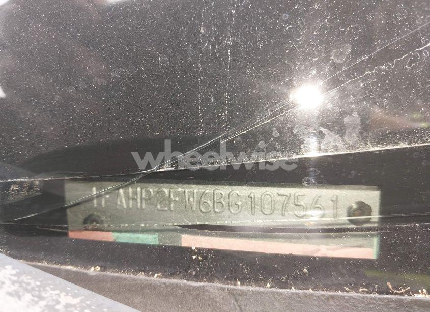 Photo 9 of 2011 Ford Taurus LIMITED (VIN 1FAHP2FW6BG107561)