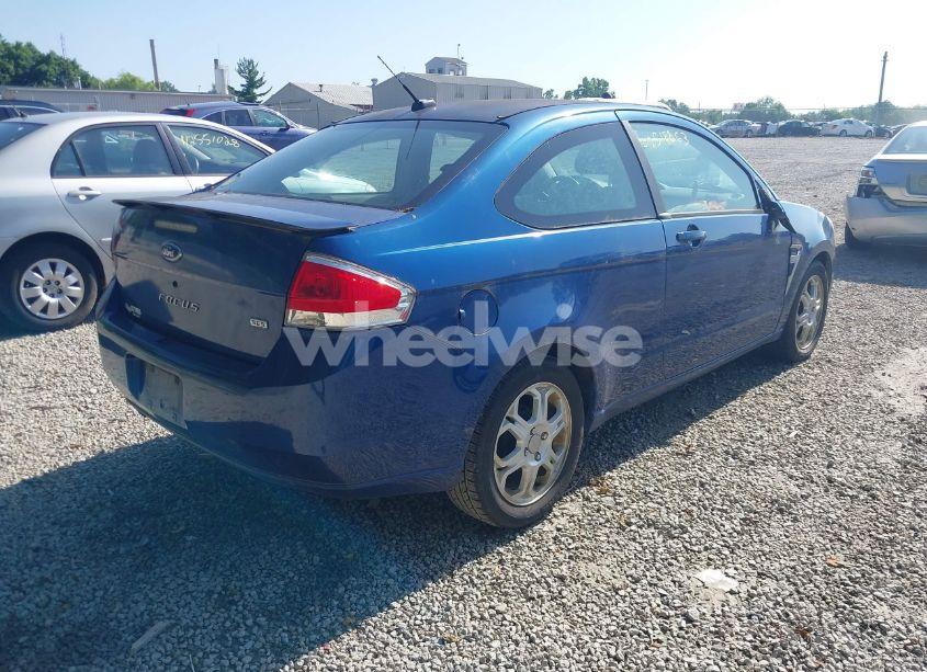 Photo 4 of 2008 Ford Focus SE/SES (VIN 1FAHP33N18W153590)
