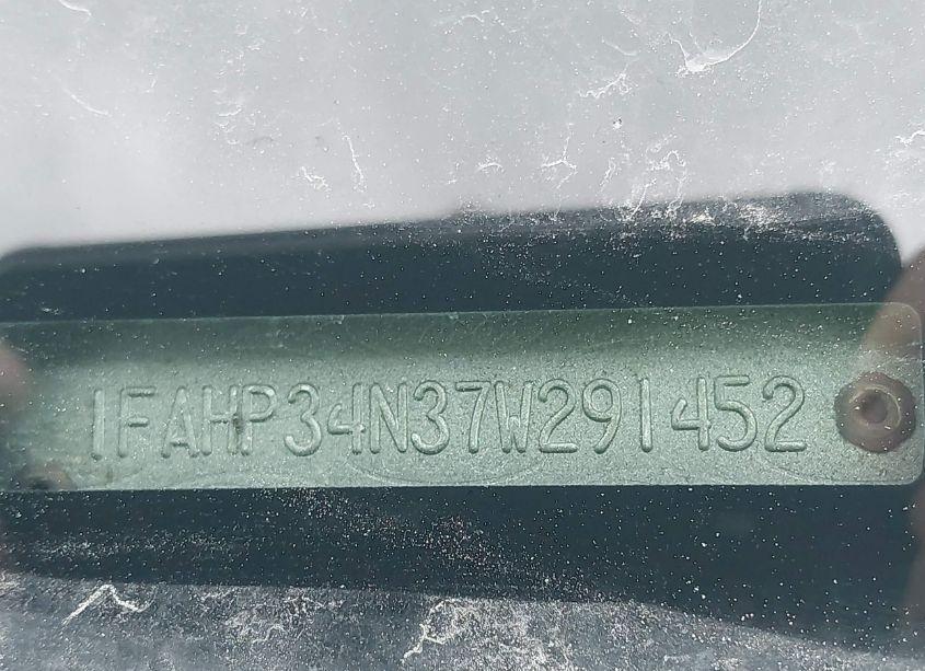 Photo 9 of 2007 Ford Focus S/SE/SES (VIN 1FAHP34N37W291452)