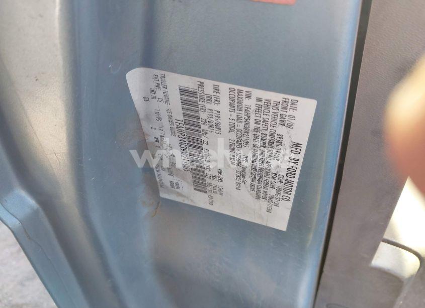 Photo 9 of 2009 Ford Focus S (VIN 1FAHP34N39W211005)