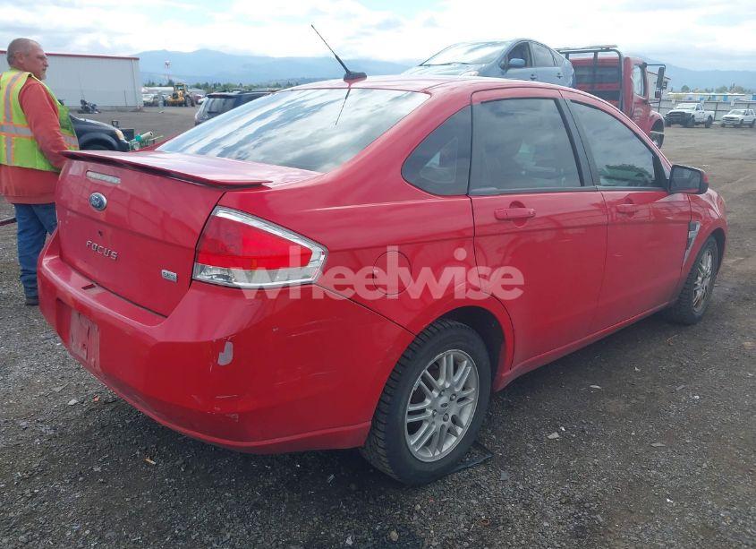 Photo 4 of 2008 Ford Focus SE/SES (VIN 1FAHP35N08W101901)