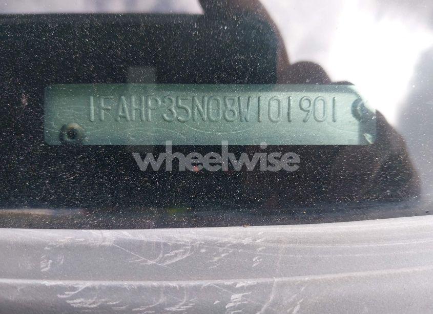 Photo 9 of 2008 Ford Focus SE/SES (VIN 1FAHP35N08W101901)