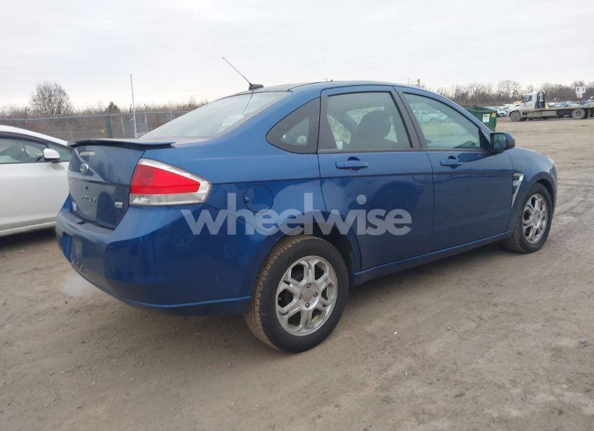 Photo 4 of 2008 Ford Focus SE/SES (VIN 1FAHP35N08W244766)