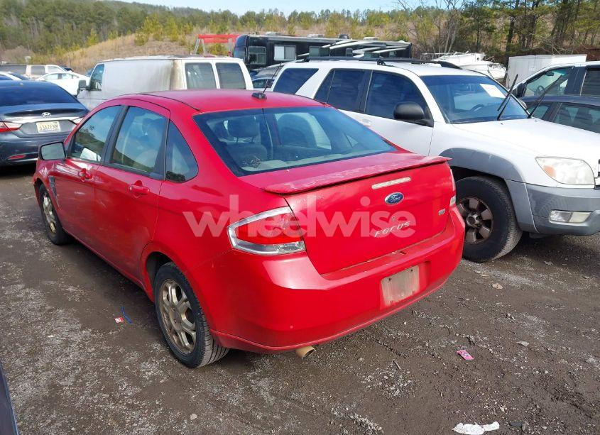Photo 3 of 2008 Ford Focus SE/SES (VIN 1FAHP35N08W250700)