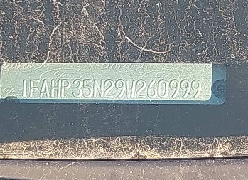 Photo 9 of 2009 Ford Focus SE (VIN 1FAHP35N29W260999)