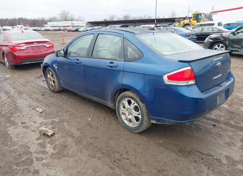 Photo 3 of 2008 Ford Focus SE/SES (VIN 1FAHP35N58W169742)