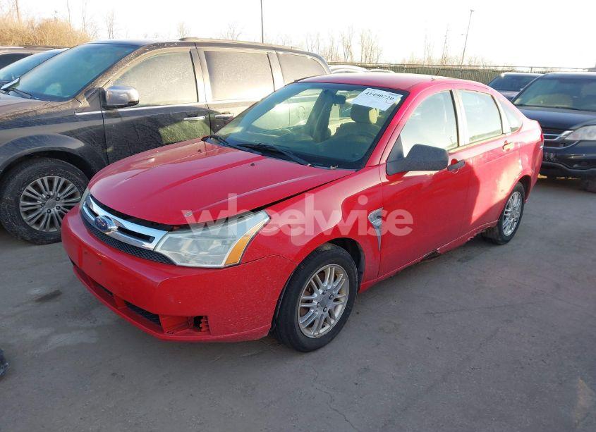 Photo 2 of 2008 Ford Focus SE/SES (VIN 1FAHP35N68W132893)