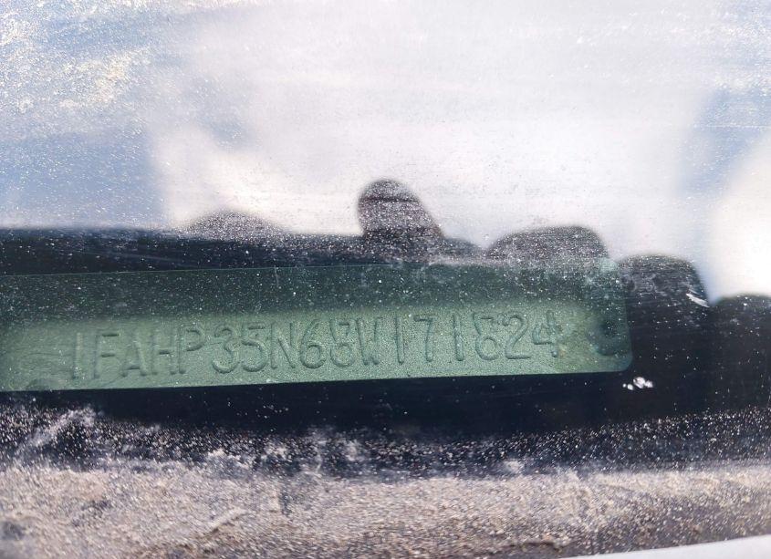 Photo 9 of 2008 Ford Focus SE/SES (VIN 1FAHP35N68W171824)