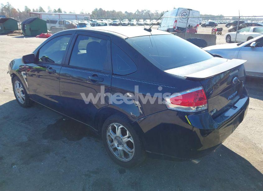 Photo 3 of 2008 Ford Focus SE/SES (VIN 1FAHP35N78W231285)