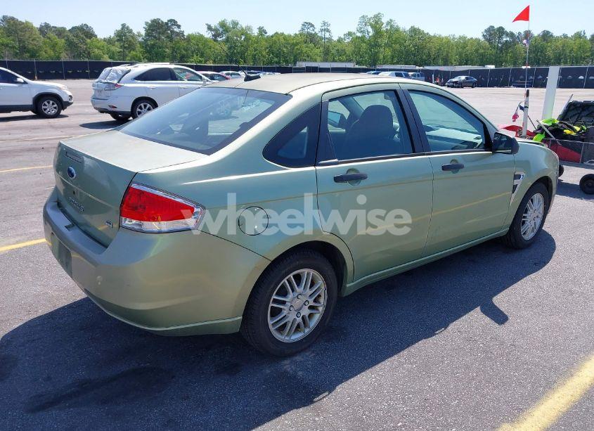 Photo 4 of 2008 Ford Focus SE/SES (VIN 1FAHP35N98W252459)