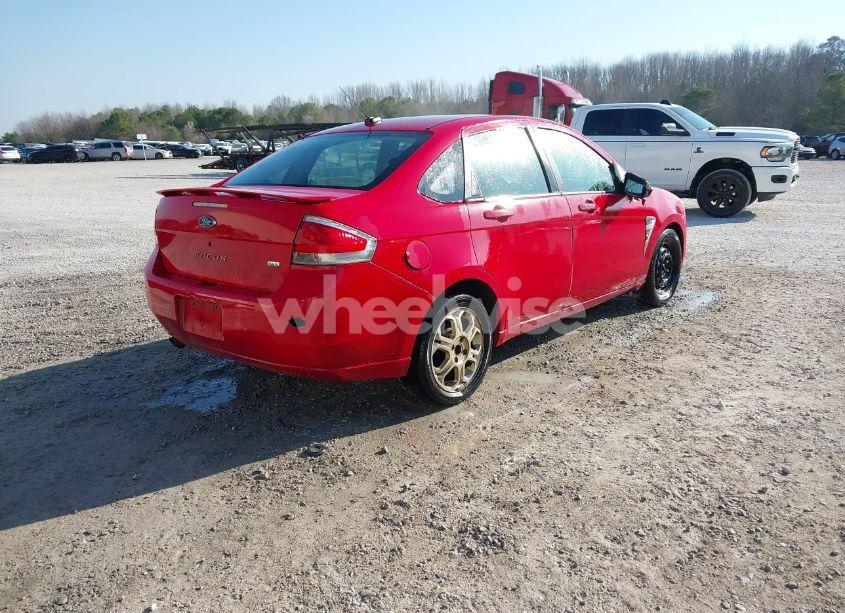 Photo 4 of 2008 Ford Focus SE/SES (VIN 1FAHP35N98W278530)