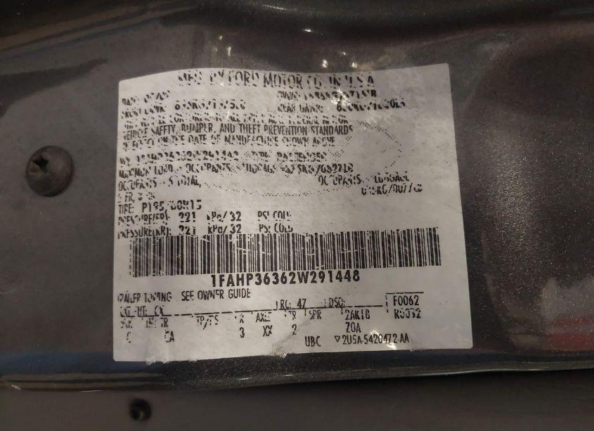 Photo 9 of 2002 Ford Focus SE/ZTW (VIN 1FAHP36362W291448)