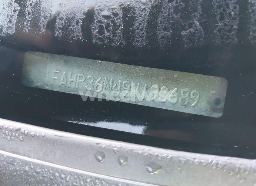 Photo 9 of 2009 Ford Focus SES (VIN 1FAHP36N49W193689)