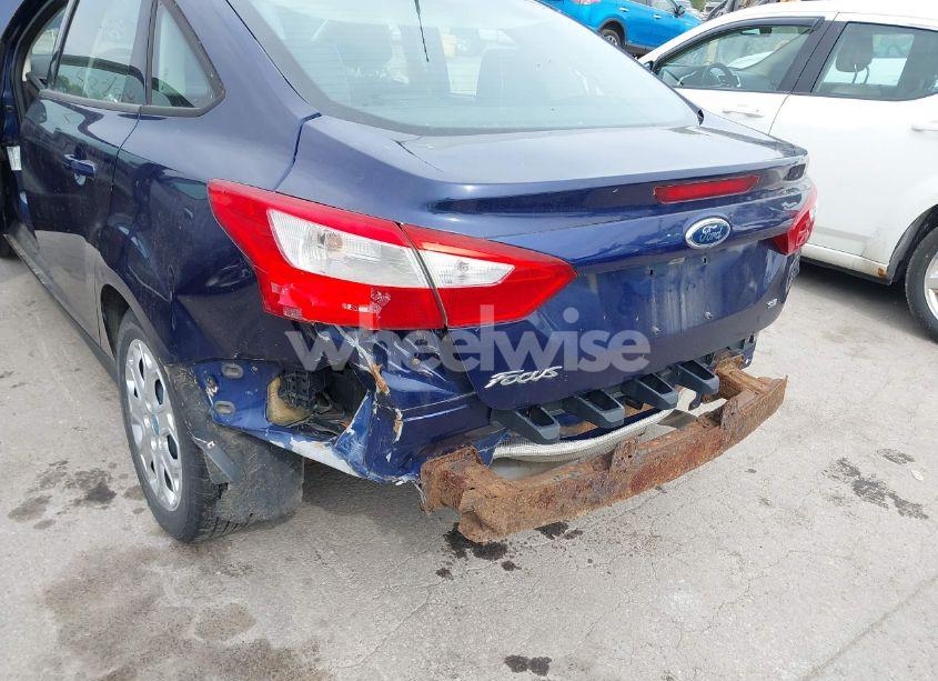 Photo 6 of 2012 Ford Focus SE (VIN 1FAHP3F21CL163449)